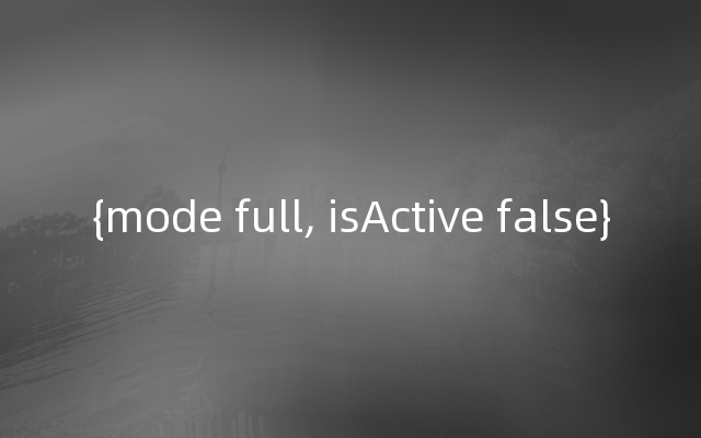 {mode full, isActive false}